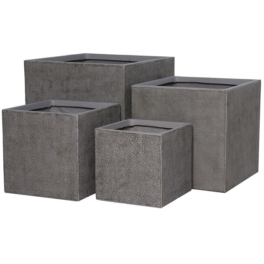 Kvetináč LT24948-BCDE 44x44x44 P300 káva