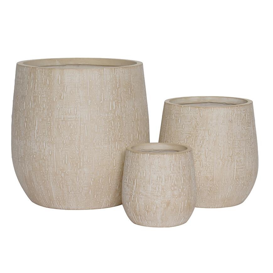 Kvetináč LT14922-3S 32x32x32 P252A béžová