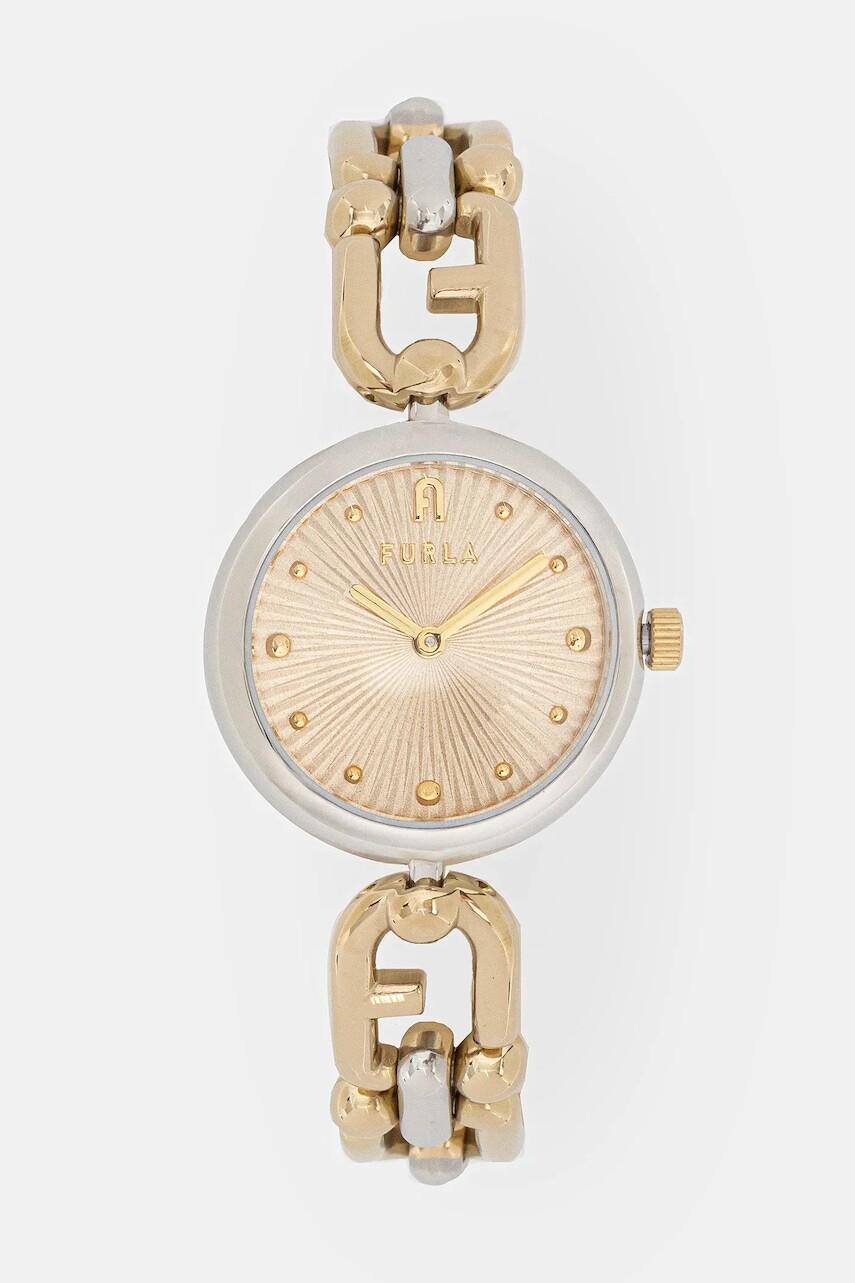 Hodinky Furla FURLA HERITAGE dámske, zlatá farba, WW00063004L4