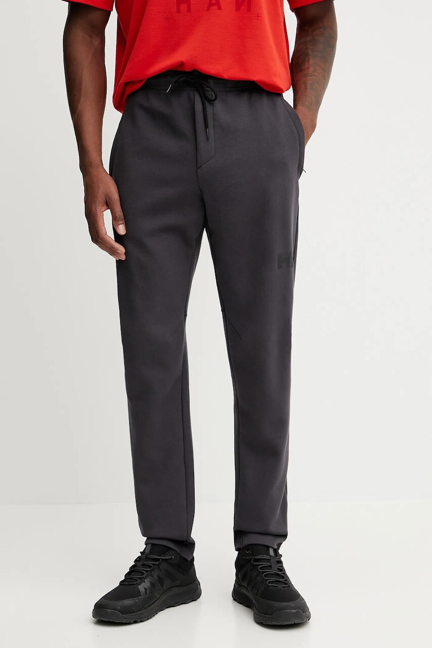 Tepláky Helly Hansen HP TECH šedá farba, melanžové, 34499