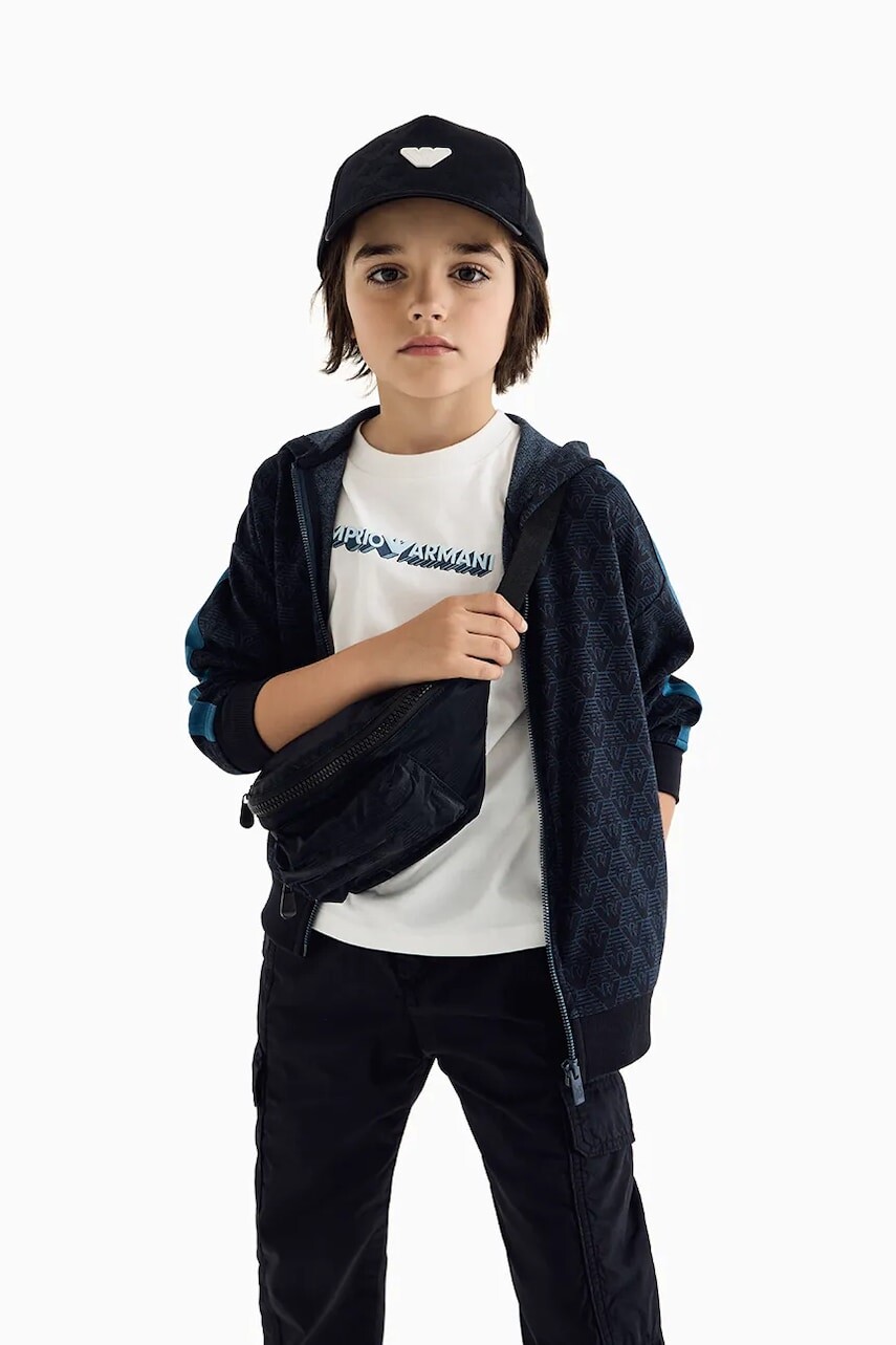Detská ľadvinka Emporio Armani tmavomodrá farba, EB000308 AF13875