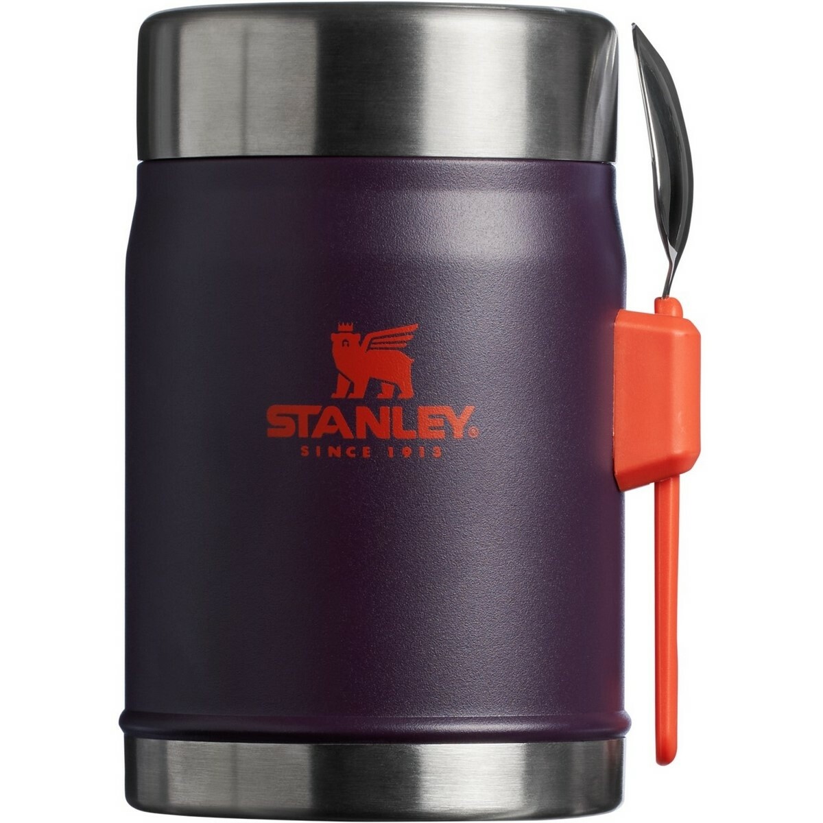 Stanley Jedálenská termoska 400 ml slyžičkou/vidličkou Slivka