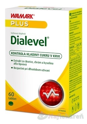 WALMARK Dialevel pre diabetikov 60tbl