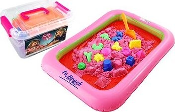 PlaySand Magický tekutý piesok 1 000 g + formičky + pieskovisko
