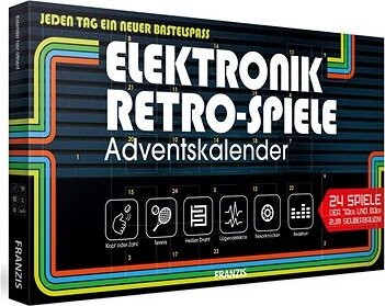 Franzis Verlag adventný kalendár Elektronické retro hry