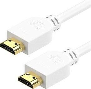 AlzaPower Core Premium HDMI 2.0 High Speed 4K 5m biely