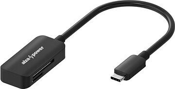 AlzaPower USB-C 3.2 Gen 1 Memory Card Reader čierna