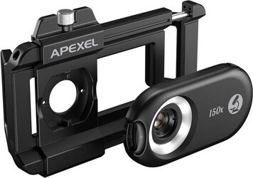 Apexel 150X Microscope Lens with LED Light & UV Light