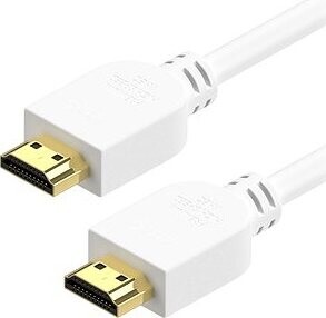 AlzaPower Core Premium HDMI 2.0 High Speed 4K 3m biely