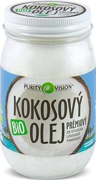 PURITY VISION Fair Trade Kokosový olej panenský BIO 420 ml