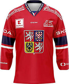 CCM Reprezentačný dres ČR, červený veľkosť M