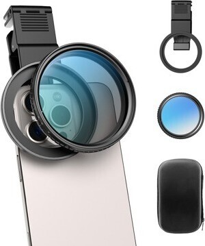 Apexel 67 mm Variable ND2-32 Filter Kit for camera & smartphone