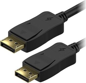 AlzaPower Core DisplayPort 1.2 4K tienený 2m čierny