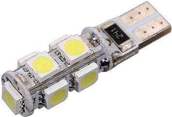 Compass Žiarovka 9 SMD LED 12 V T10 s rezistorom CAN-BUS ready biela