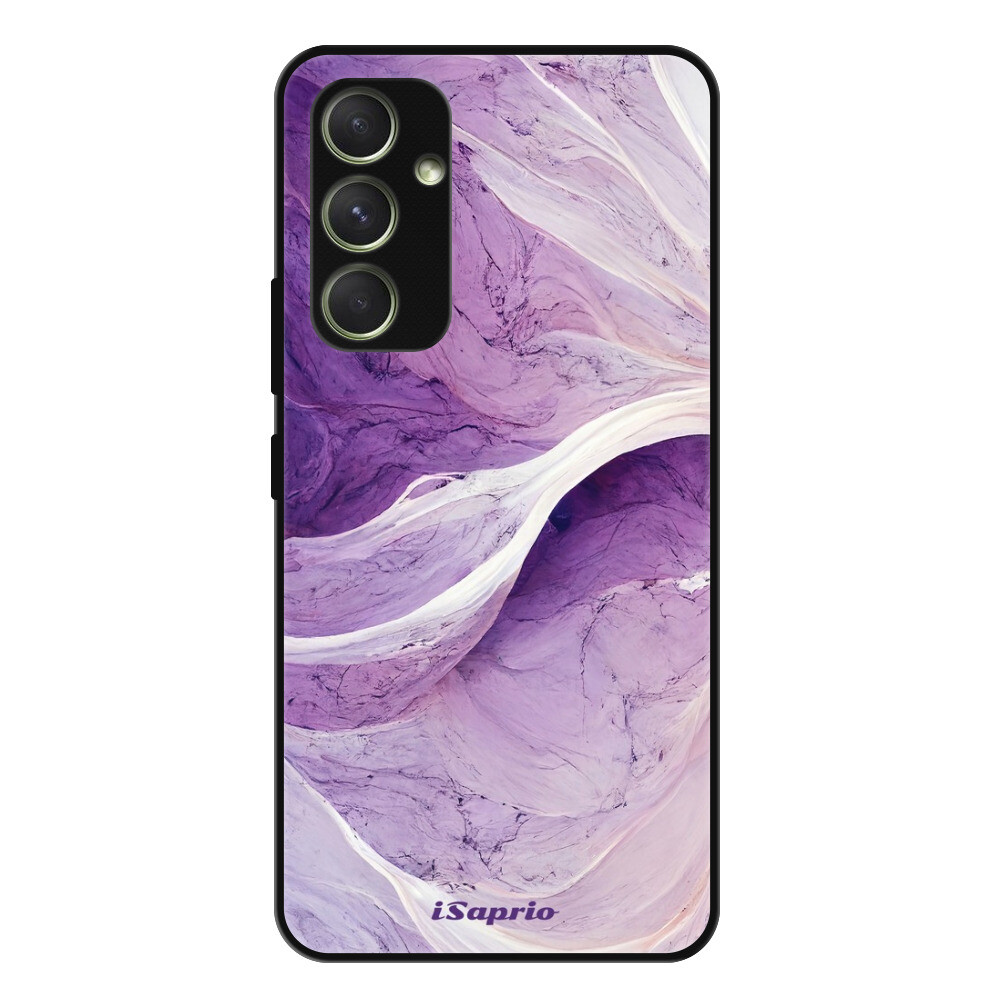 Lesklé puzdro Exclusive iSaprio - Purple Paint 10 - Samsung Galaxy A54 5G