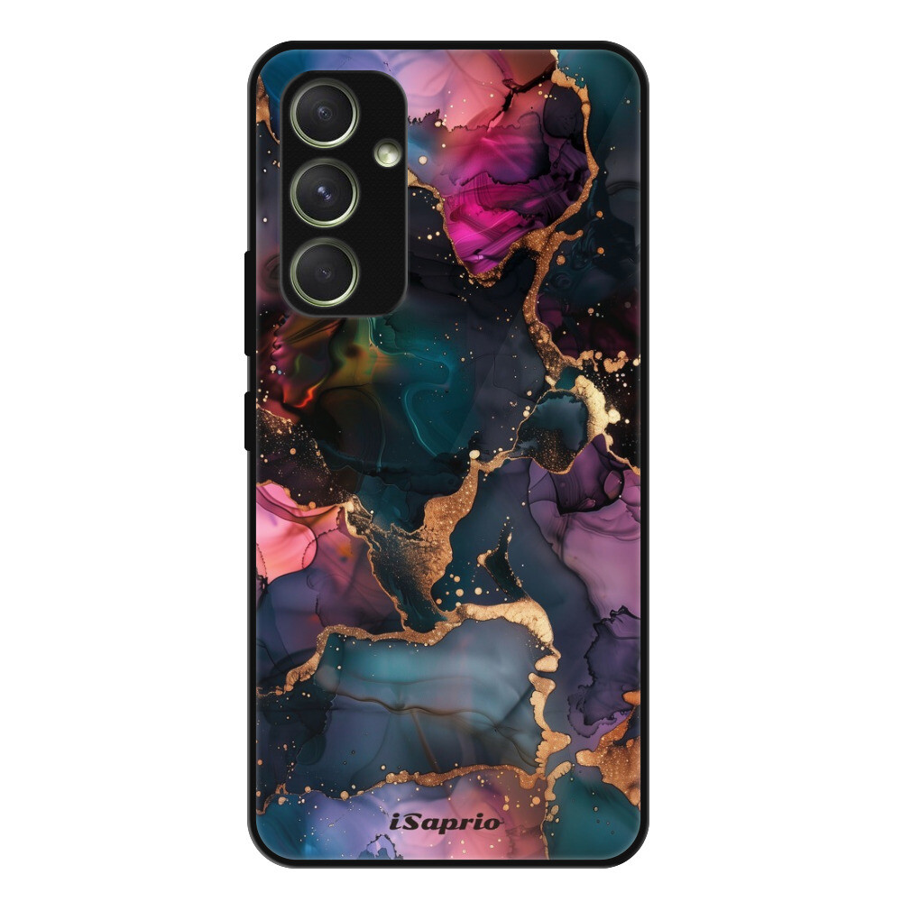 Lesklé puzdro Exclusive iSaprio - Dark Marble 10 - Samsung Galaxy A54 5G