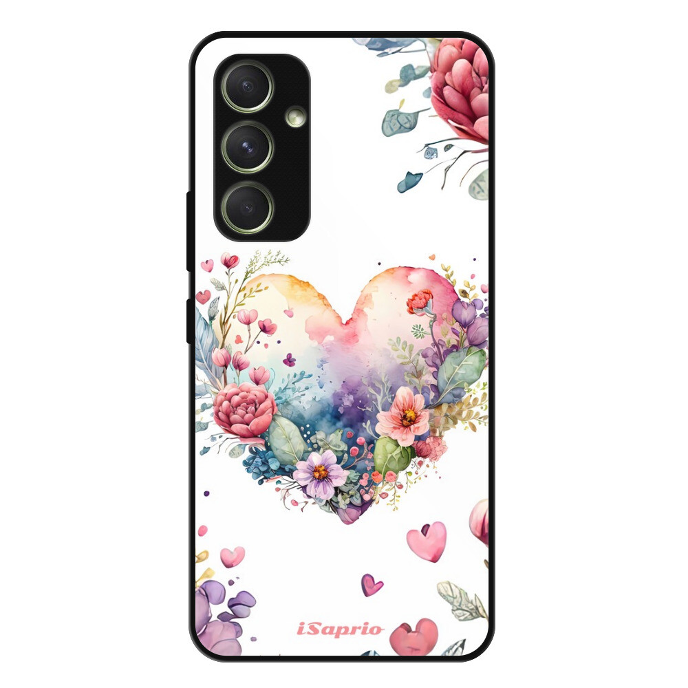 Lesklé puzdro Exclusive iSaprio - Floral Heart - Samsung Galaxy A54 5G