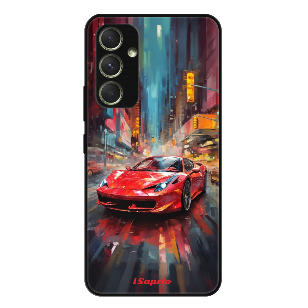 Lesklé puzdro Exclusive iSaprio - Ferrari - Samsung Galaxy A54 5G