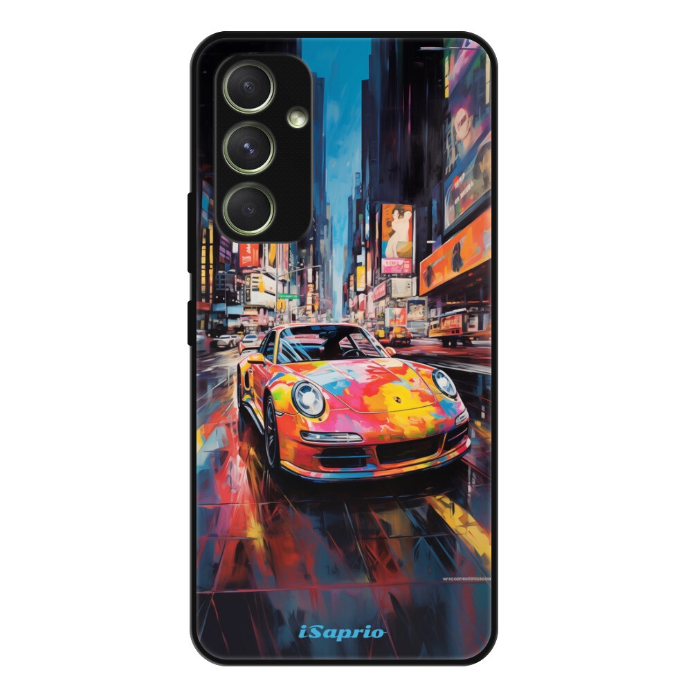 Lesklé puzdro Exclusive iSaprio - Abstract Porsche - Samsung Galaxy A54 5G