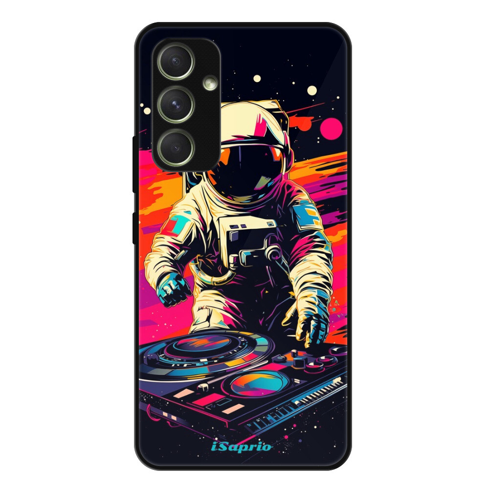 Lesklé puzdro Exclusive iSaprio - Astronaut DJ - Samsung Galaxy A54 5G