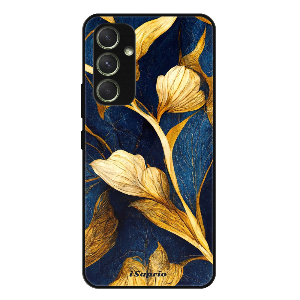 Lesklé puzdro Exclusive iSaprio - Gold Leaves - Samsung Galaxy A54 5G