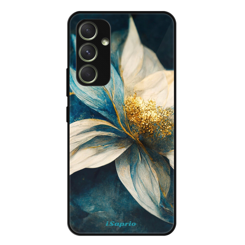 Lesklé puzdro Exclusive iSaprio - Blue Petals - Samsung Galaxy A54 5G