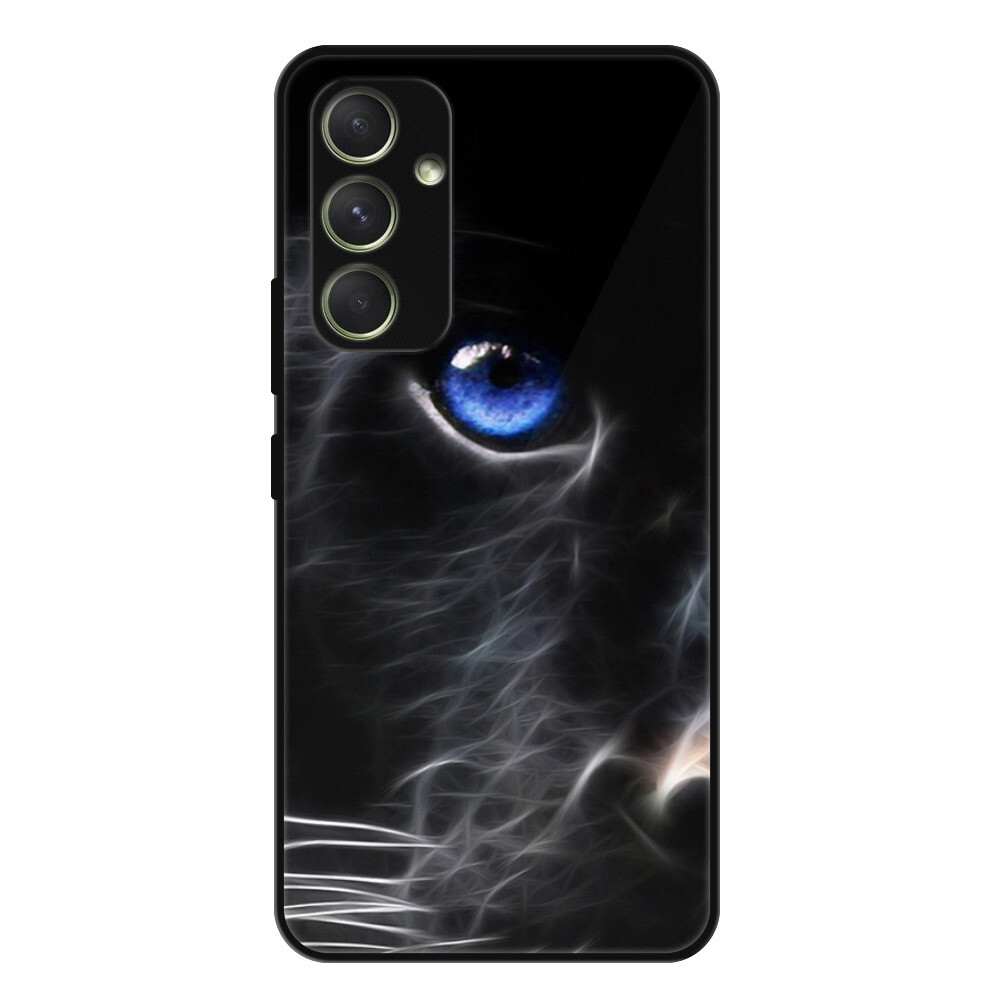 Lesklé puzdro Exclusive iSaprio - Black Puma - Samsung Galaxy A54 5G