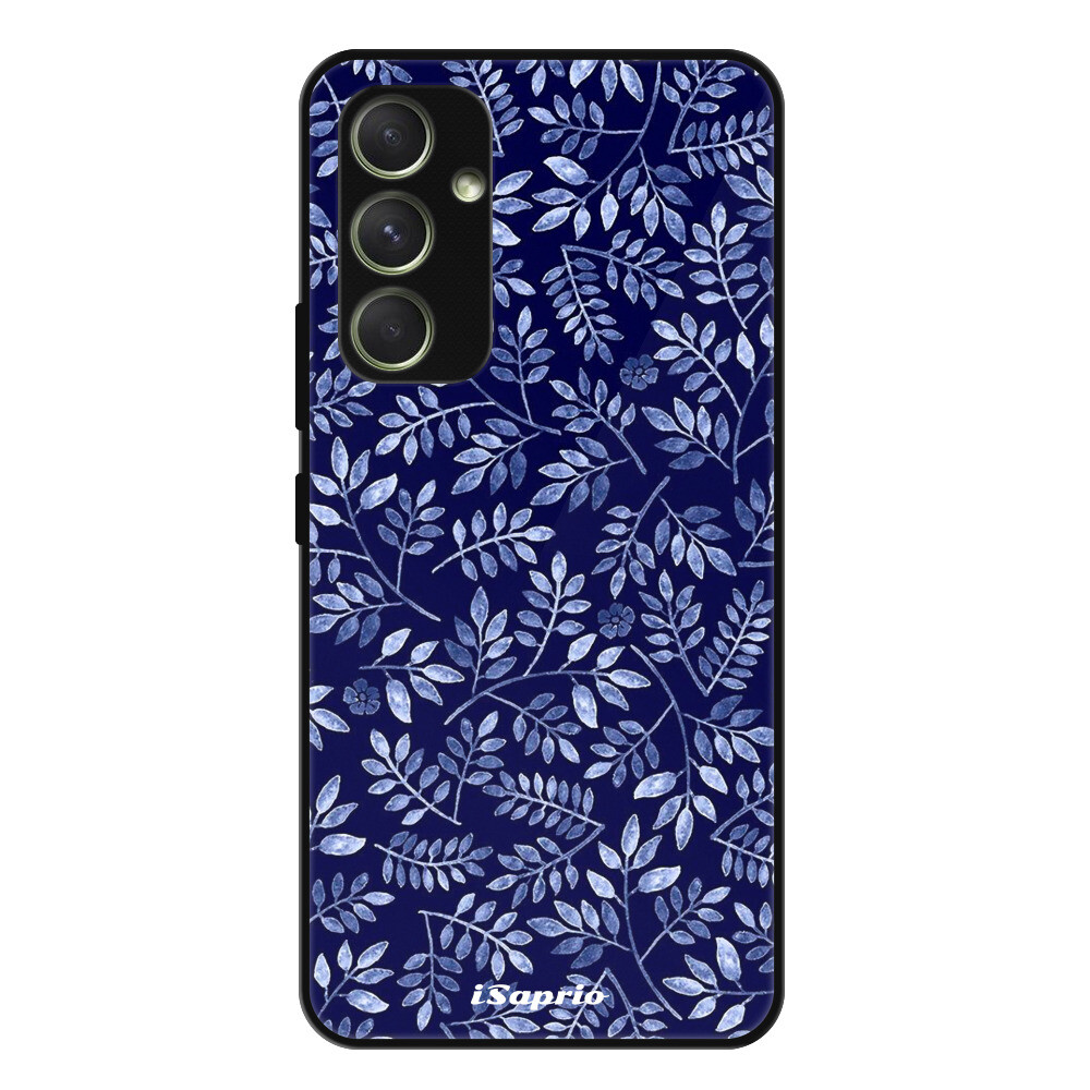 Lesklé puzdro Exclusive iSaprio - Blue Leaves 05 - Samsung Galaxy A54 5G