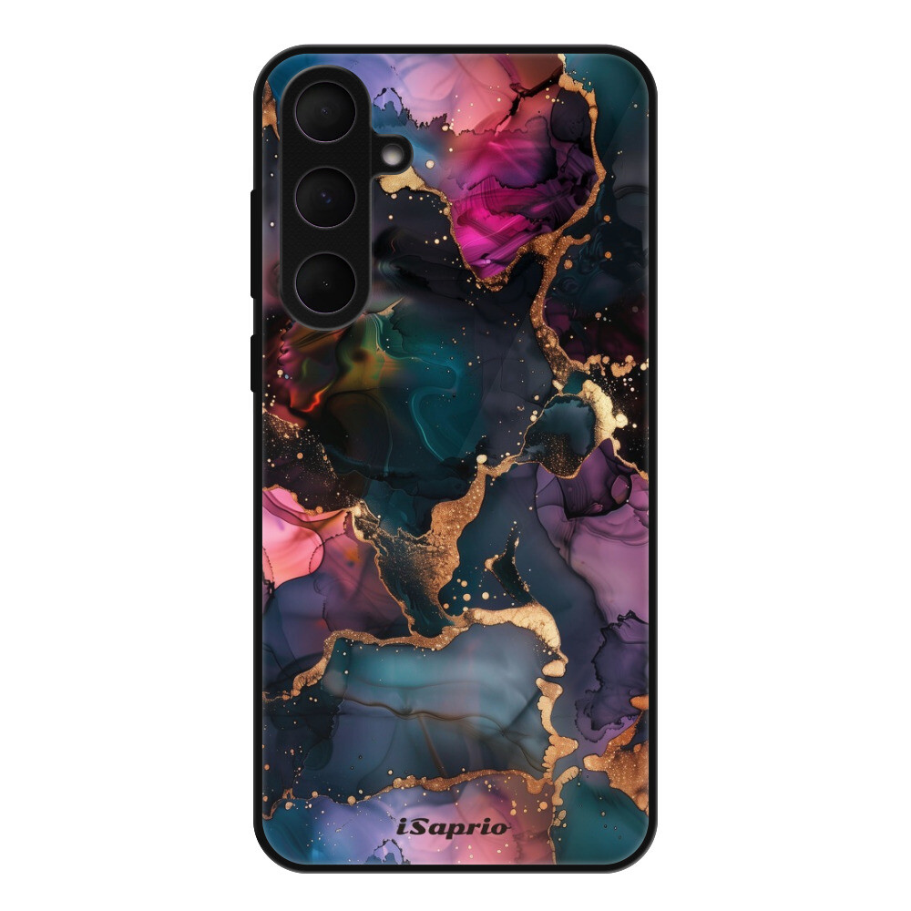 Lesklé puzdro Exclusive iSaprio - Dark Marble 10 - Samsung Galaxy A55 5G