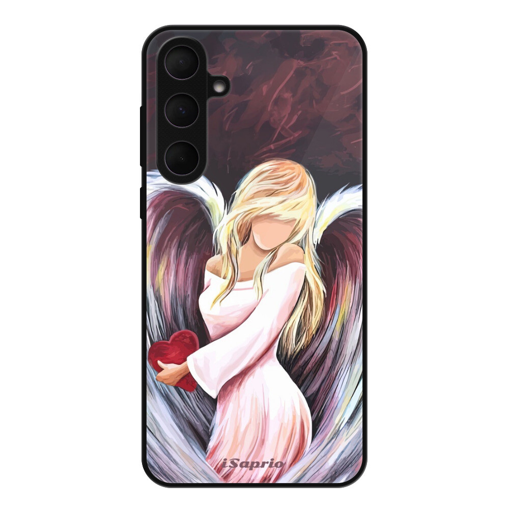 Lesklé puzdro Exclusive iSaprio - Angel of Love - Samsung Galaxy A55 5G