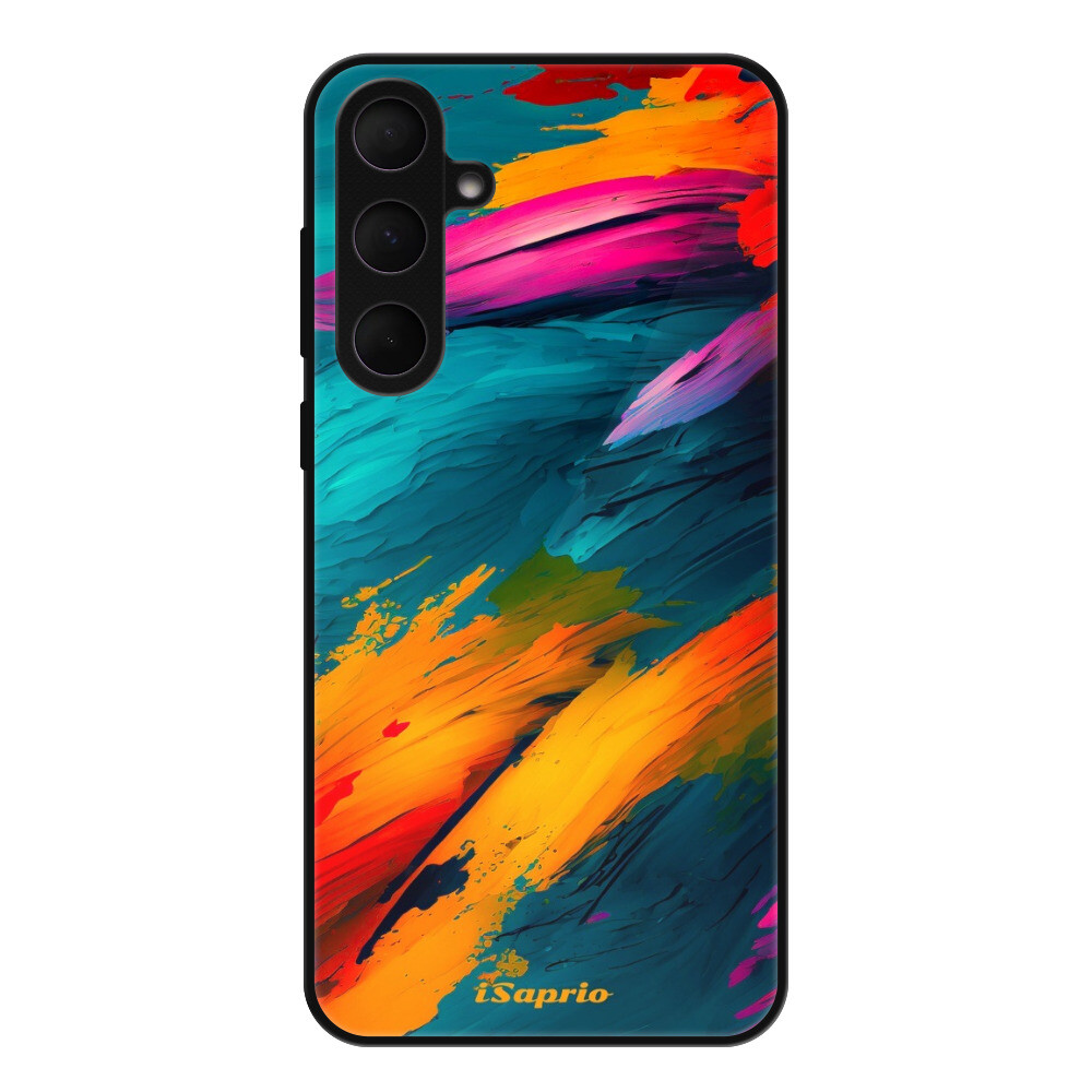 Lesklé puzdro Exclusive iSaprio - Blue Paint - Samsung Galaxy A55 5G