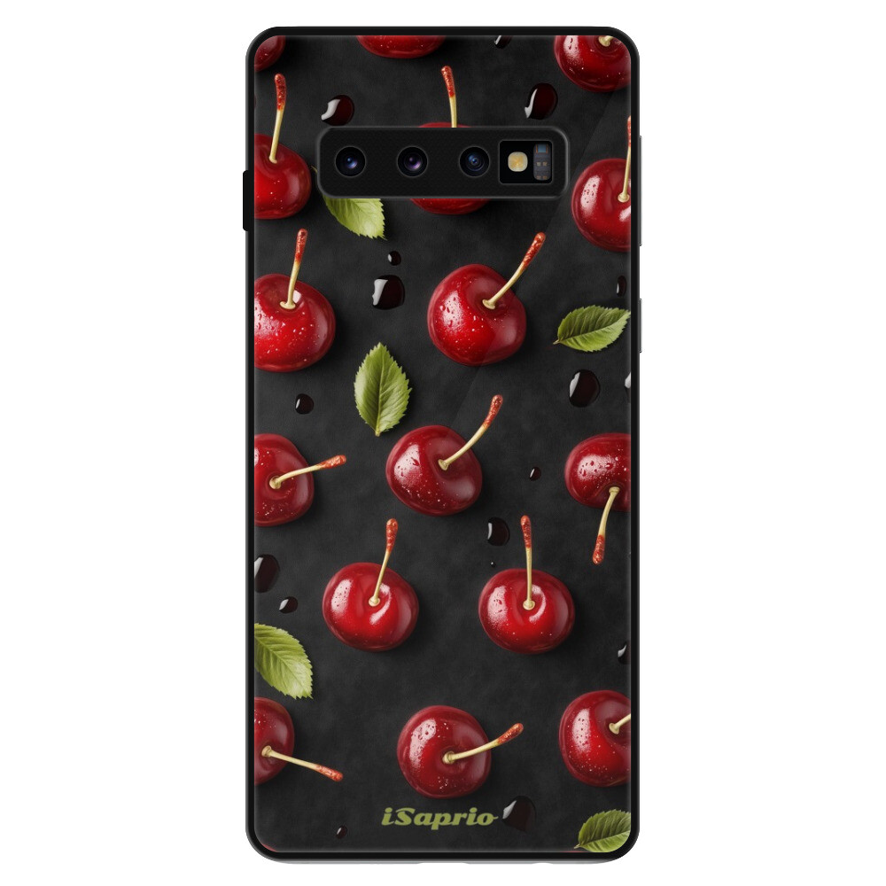 Lesklé puzdro Exclusive iSaprio - Cherry Bliss - Samsung Galaxy S10