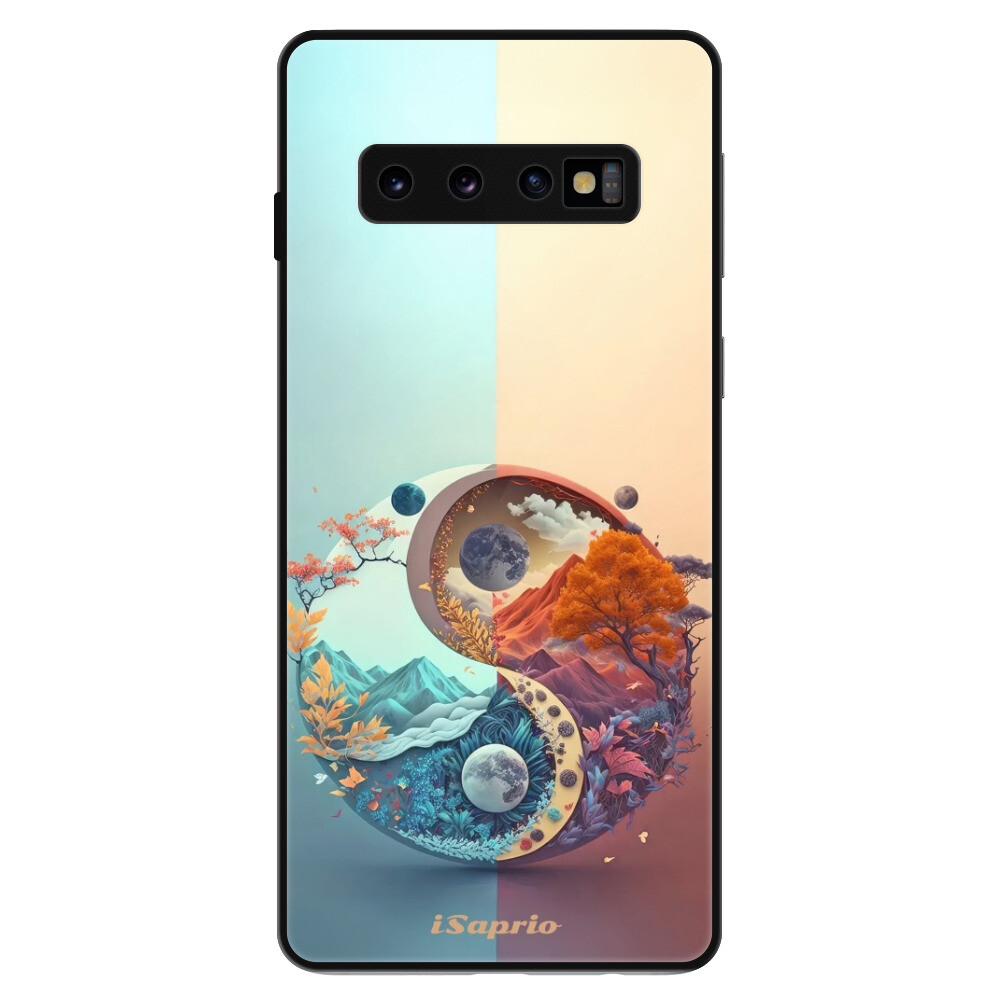 Lesklé puzdro Exclusive iSaprio - Jin Jang - Samsung Galaxy S10