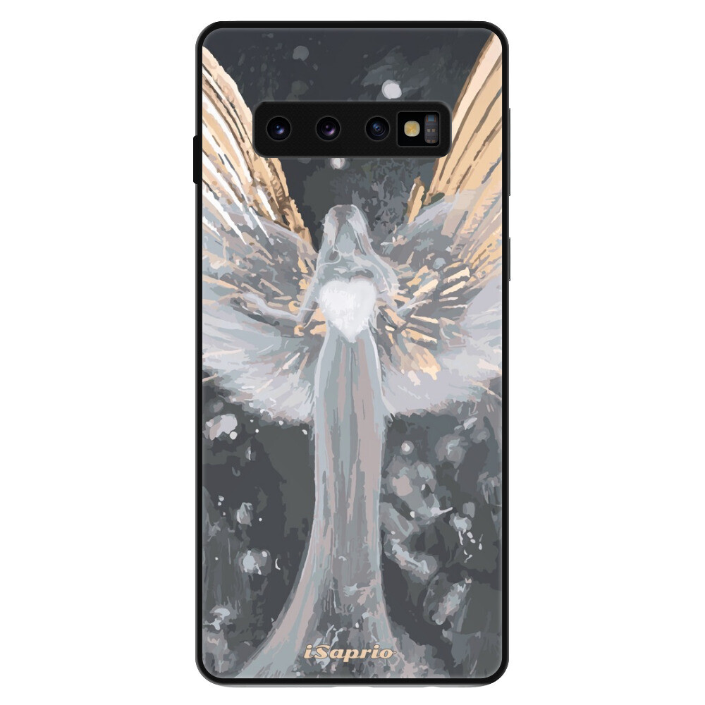 Lesklé puzdro Exclusive iSaprio - Angel - Samsung Galaxy S10