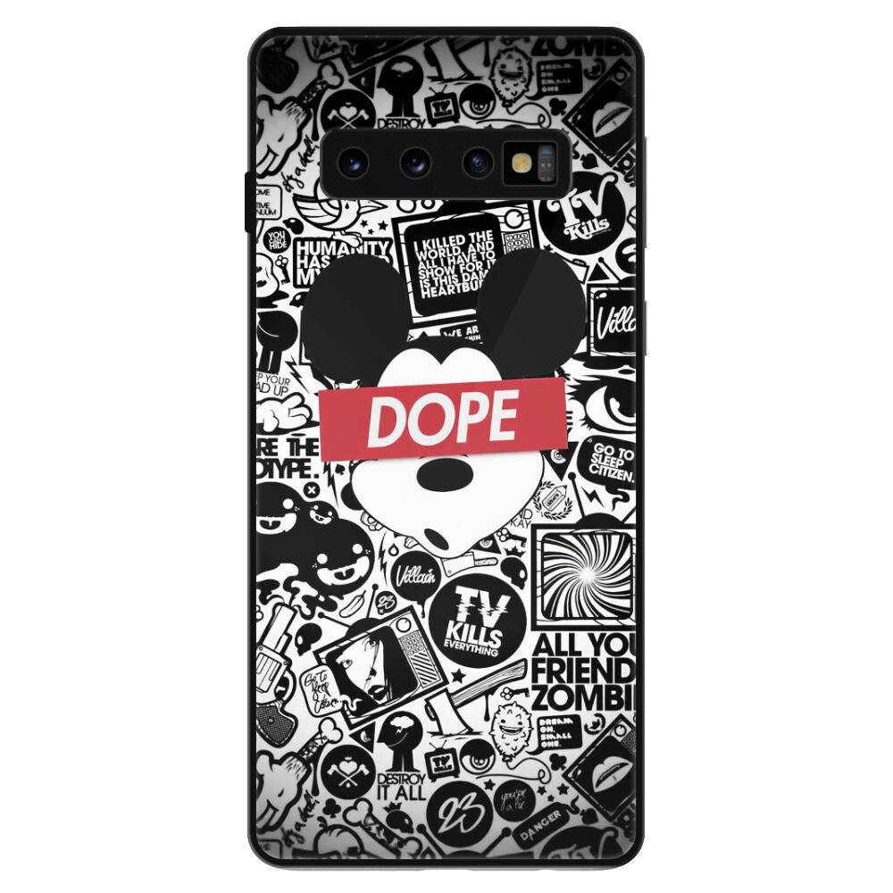 Lesklé puzdro Exclusive iSaprio - DOPE - Samsung Galaxy S10