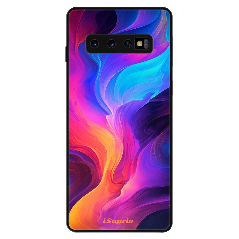 Lesklé puzdro Exclusive iSaprio - Abstract Wave 01 - Samsung Galaxy S10