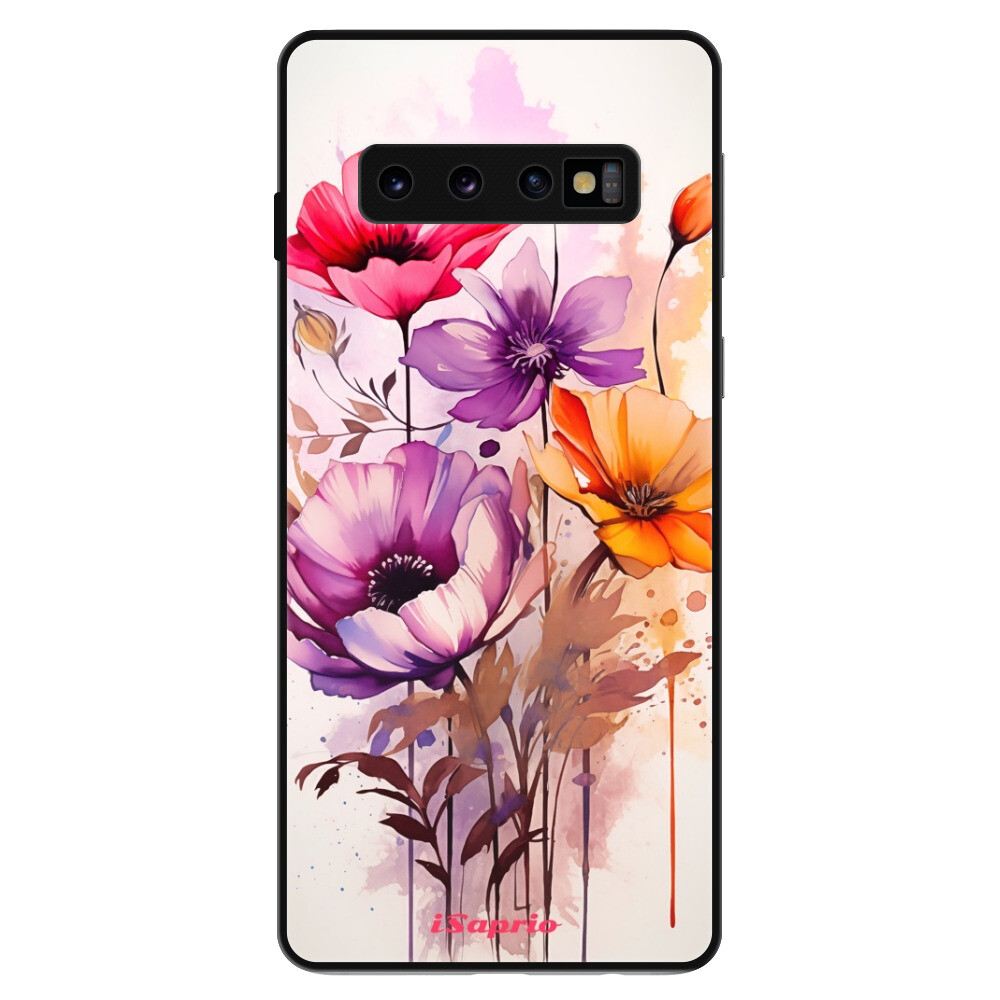 Lesklé puzdro Exclusive iSaprio - Flowers 22 - Samsung Galaxy S10