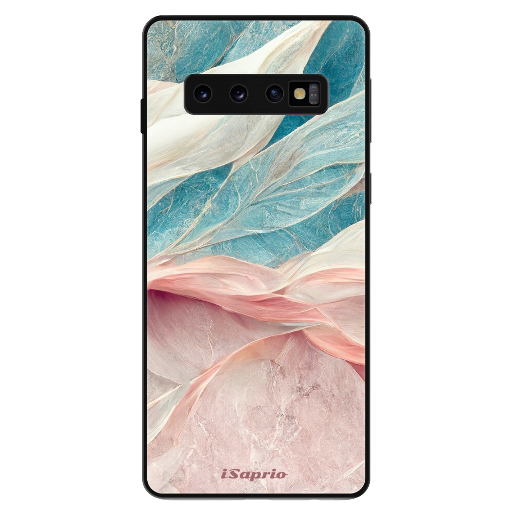 Lesklé puzdro Exclusive iSaprio - Pink and Blue - Samsung Galaxy S10