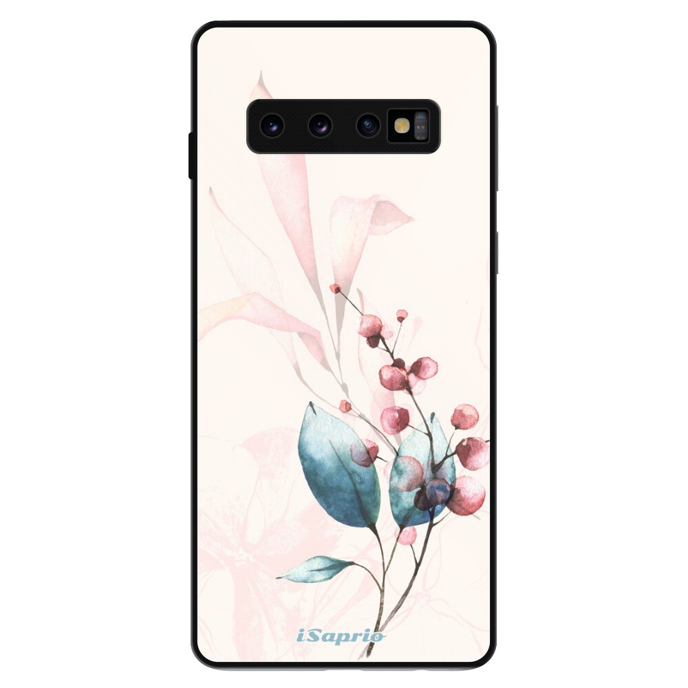 Lesklé puzdro Exclusive iSaprio - Flower Art 02 - Samsung Galaxy S10