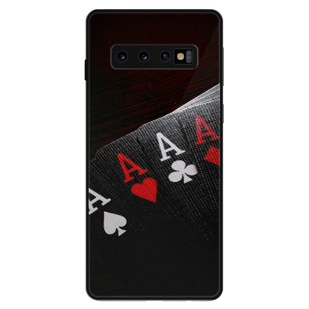 Lesklé puzdro Exclusive iSaprio - Poker - Samsung Galaxy S10