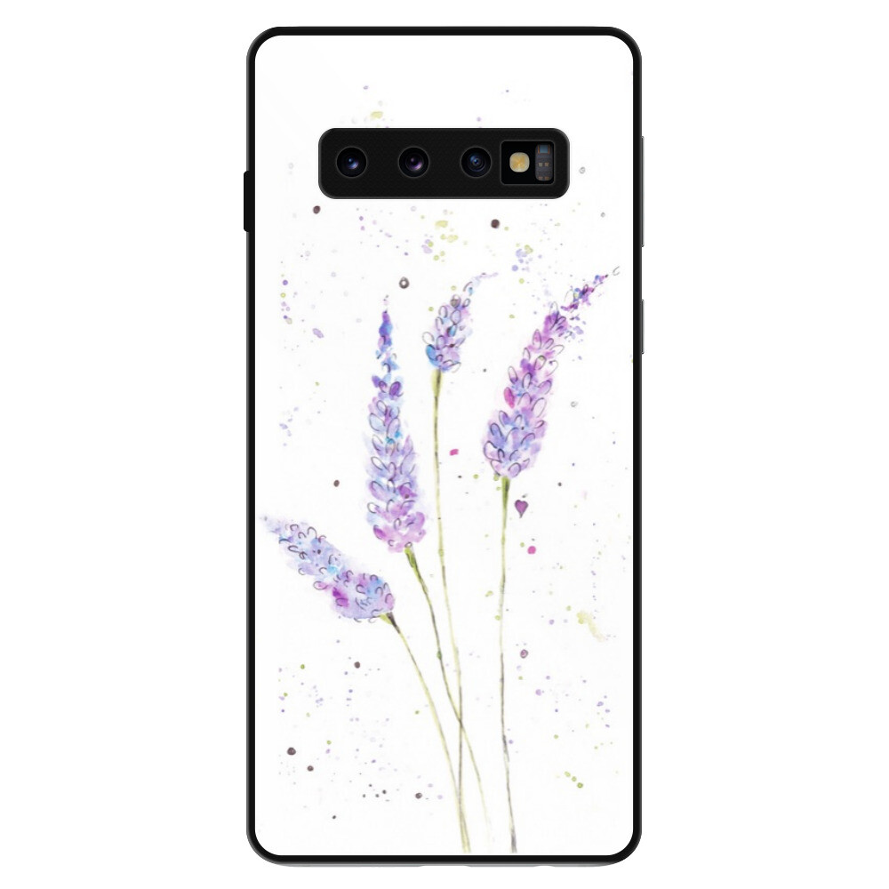 Lesklé puzdro Exclusive iSaprio - Lavender - Samsung Galaxy S10
