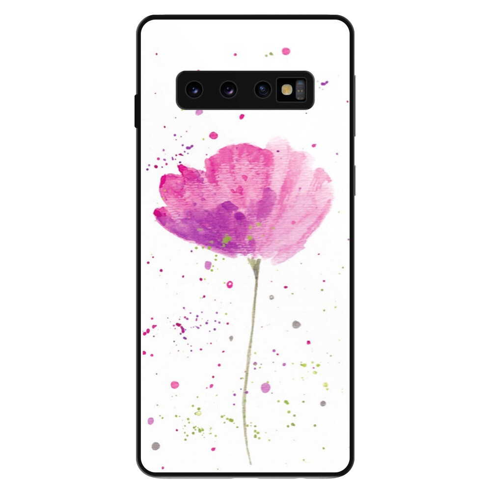 Lesklé puzdro Exclusive iSaprio - Poppies - Samsung Galaxy S10