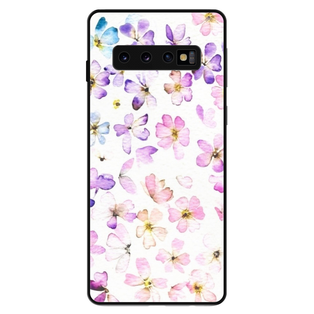 Lesklé puzdro Exclusive iSaprio - Wildflowers - Samsung Galaxy S10