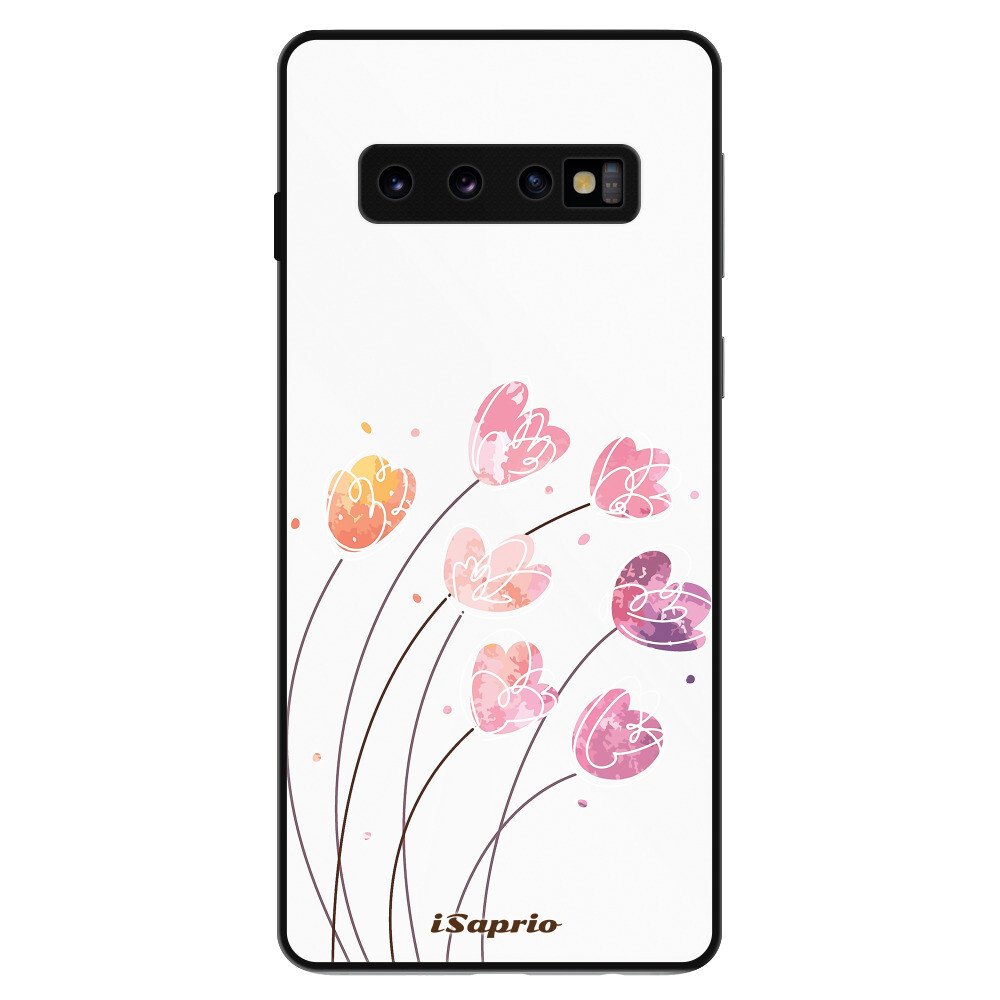 Lesklé puzdro Exclusive iSaprio - Flowers 14 - Samsung Galaxy S10