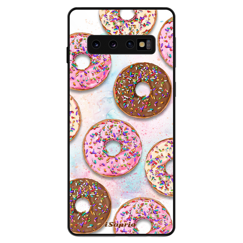 Lesklé puzdro Exclusive iSaprio - Donuts 11 - Samsung Galaxy S10