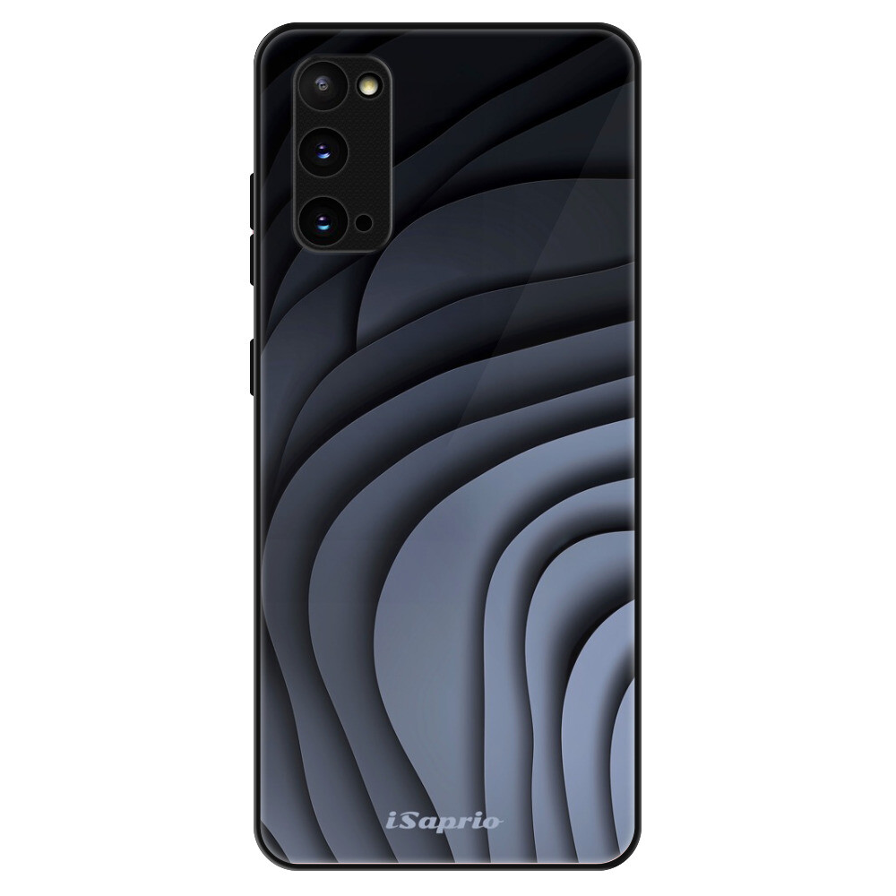 Lesklé puzdro Exclusive iSaprio - Dark Waves 10 - Samsung Galaxy S20