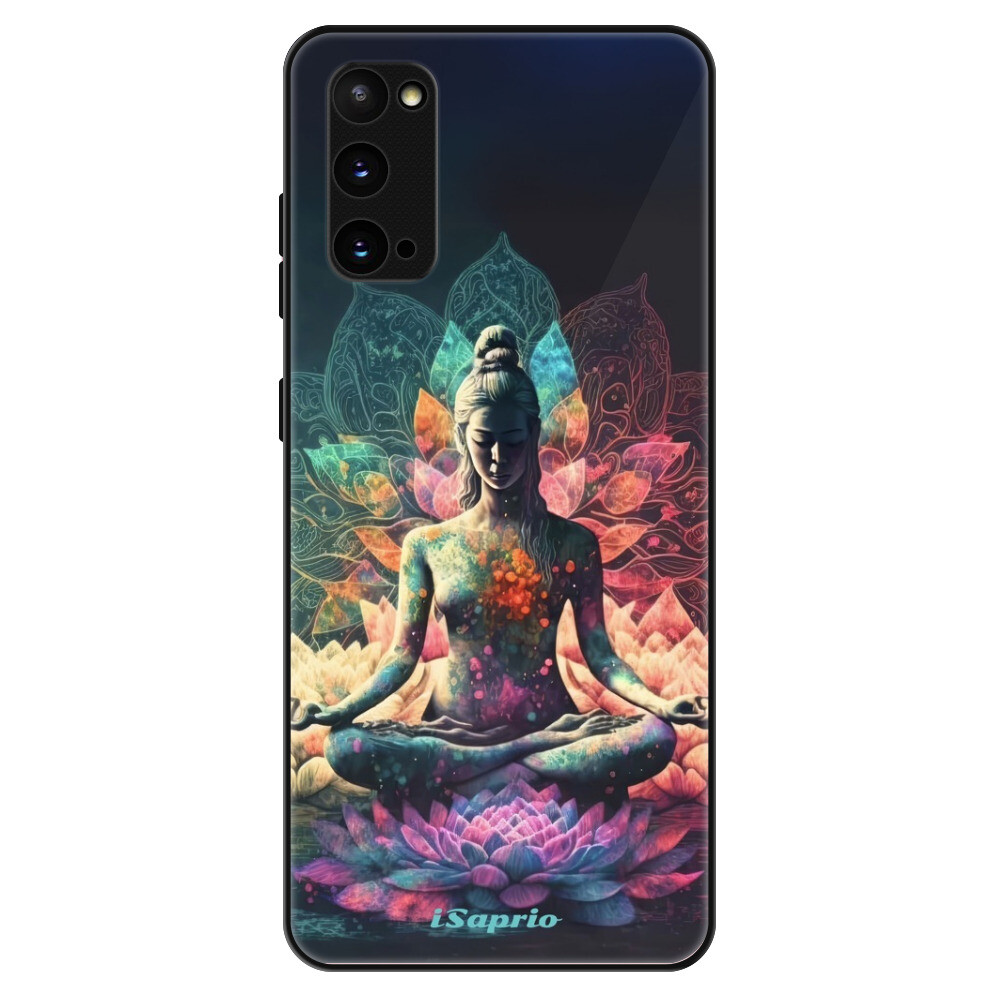 Lesklé puzdro Exclusive iSaprio - Yoga - Samsung Galaxy S20