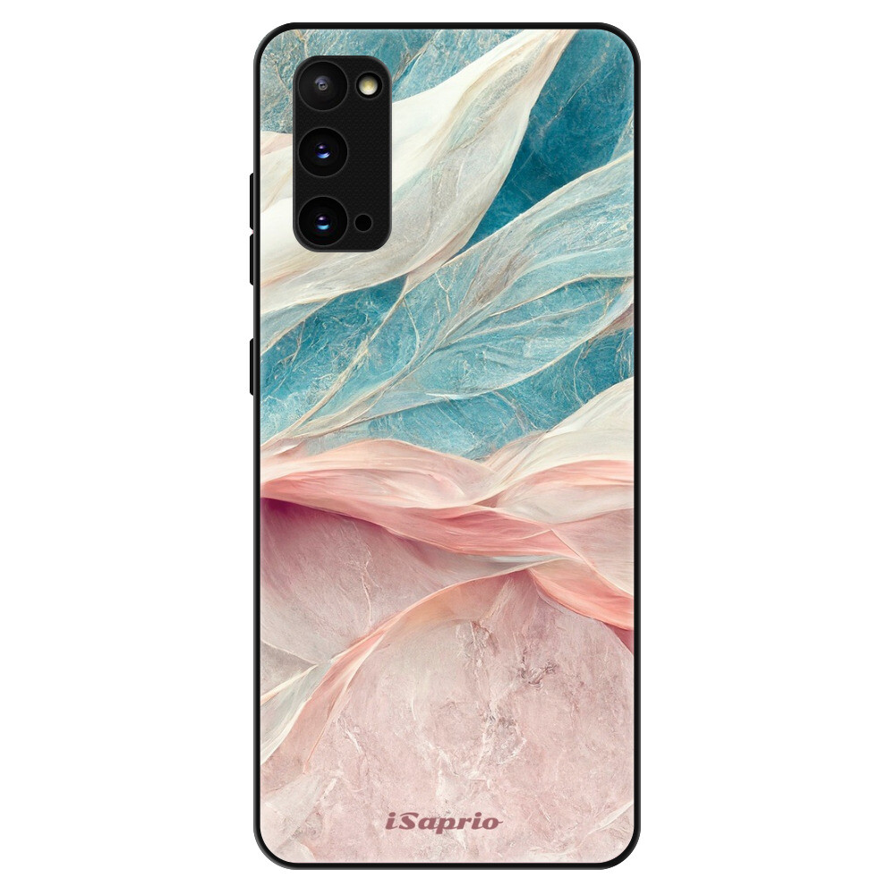 Lesklé puzdro Exclusive iSaprio - Pink and Blue - Samsung Galaxy S20