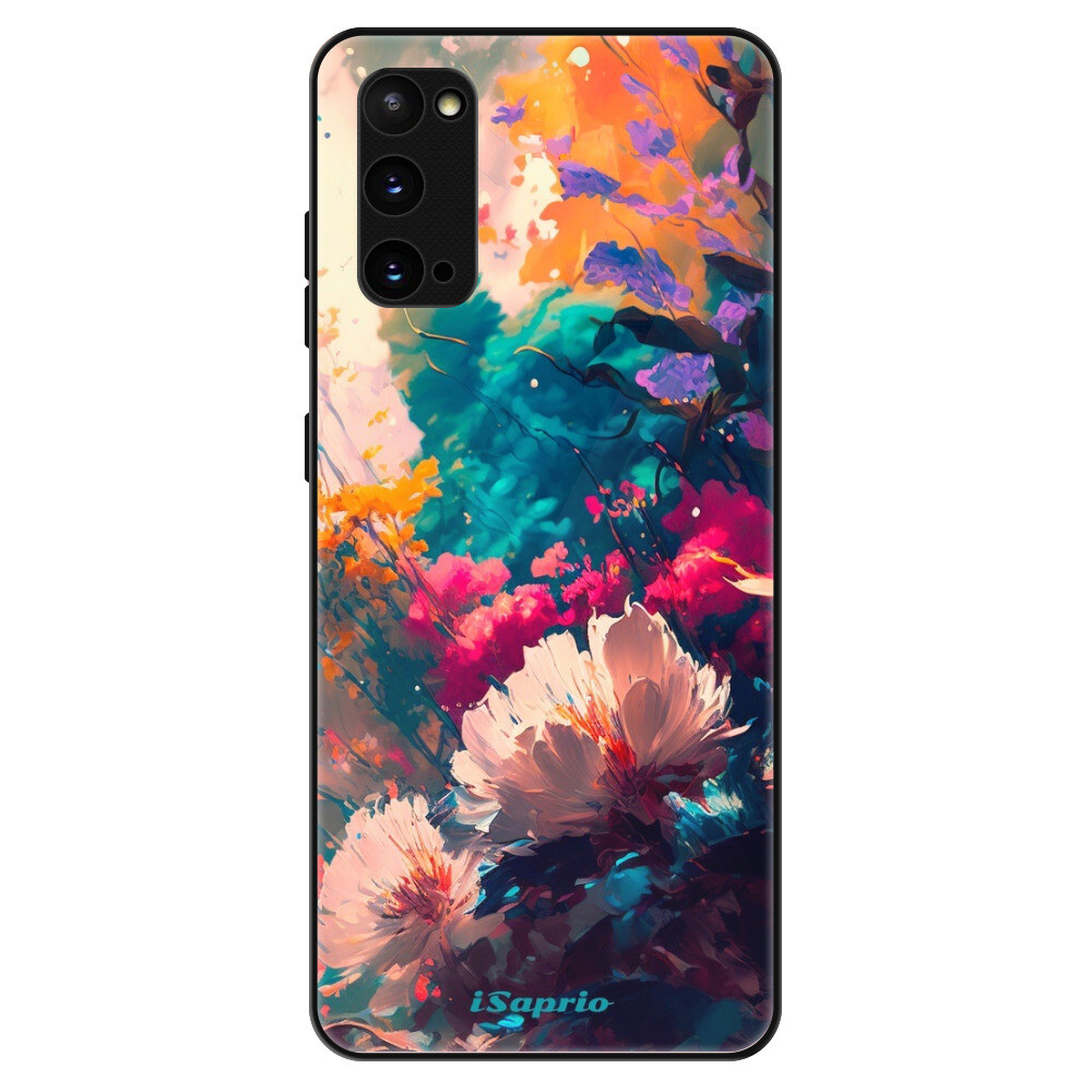 Lesklé puzdro Exclusive iSaprio - Flower Design - Samsung Galaxy S20