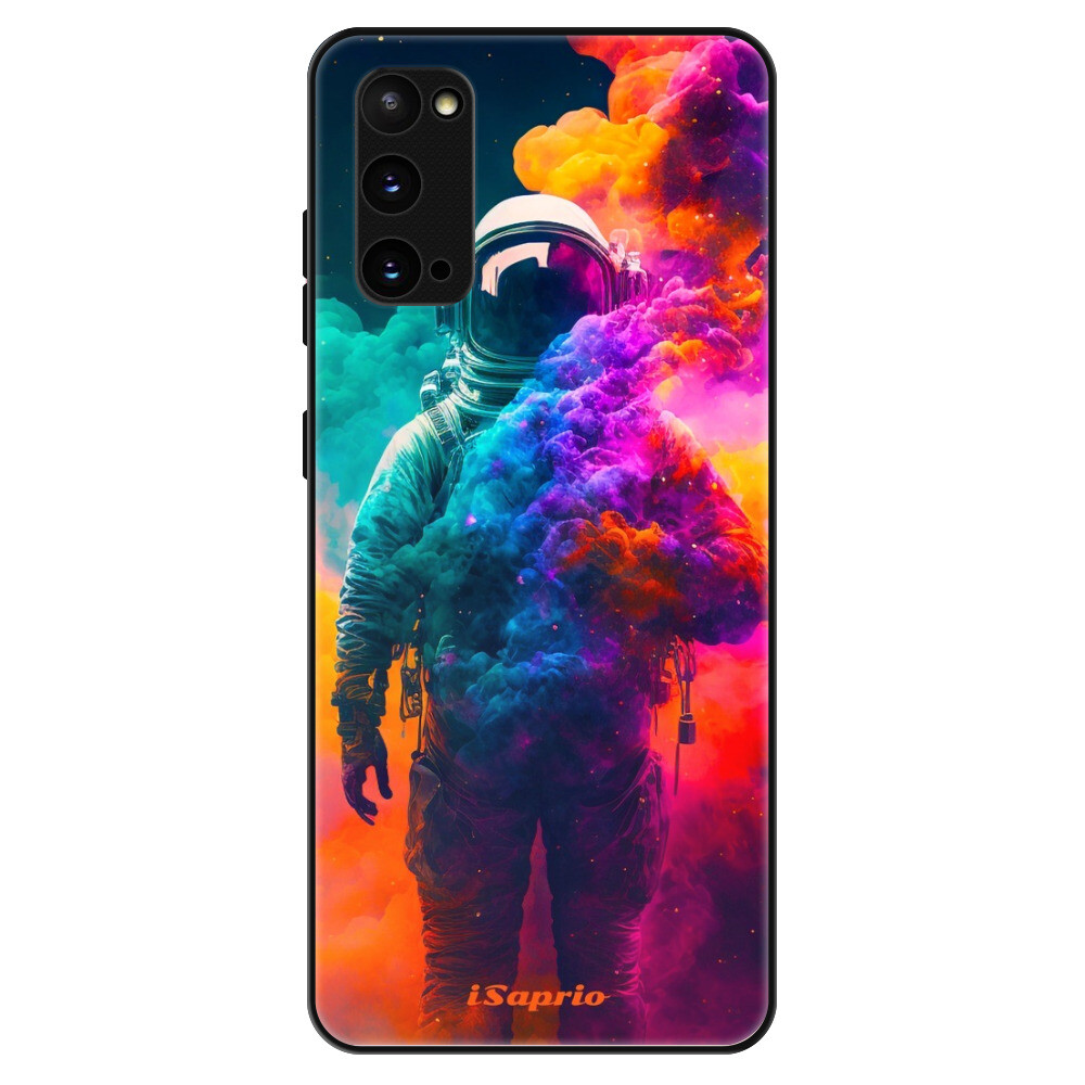 Lesklé puzdro Exclusive iSaprio - Astronaut in Colors - Samsung Galaxy S20